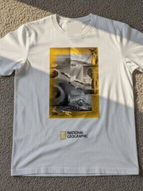 National Geographic T-shirt, Nature & Wildlife Photo Graphic Tee, Cotton Shirt